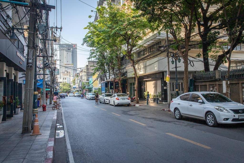 شقة P4 Silom Large 2Beds Full Kitchen Wifi 4-6Pax بانكوك المظهر الخارجي الصورة