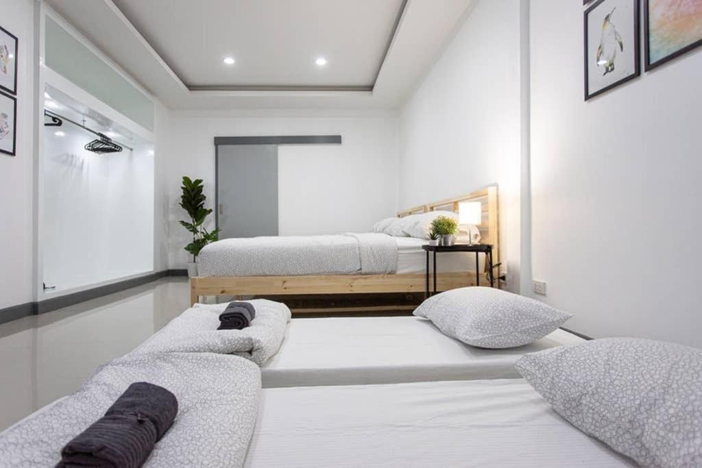شقة P4 Silom Large 2Beds Full Kitchen Wifi 4-6Pax بانكوك المظهر الخارجي الصورة